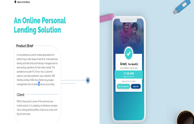 End-to-end Personal Loan Processing Solution screenshot 1